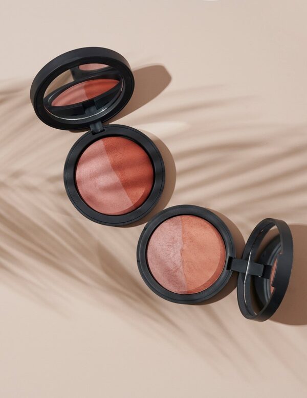 INIKA Baked Blush Duo - Pink Tickle - Afbeelding 2