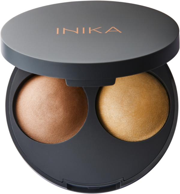 INIKA Baked Contour Duo - Almond