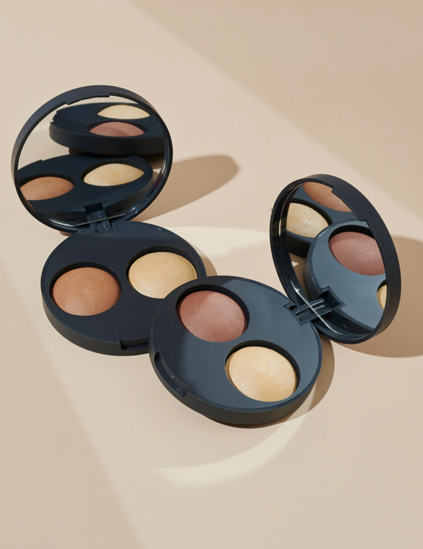 INIKA Baked Contour Duo - Almond - Afbeelding 2